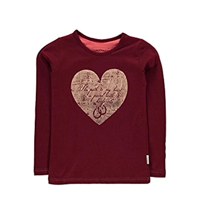 Horseware Girls Long Sleeve Top - Wine